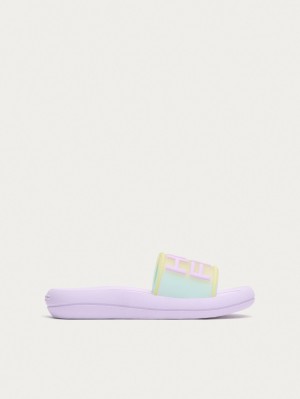 Hoff Beach Lila Sandaler Dame Lilla | 65928-CAVW