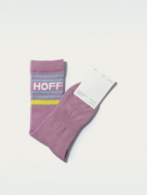 Hoff Hamptons Sokker Herre Lilla | 48769-SYLV