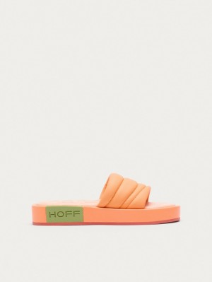 Hoff Lane Sandaler Dame Oransje | 01634-BQNG