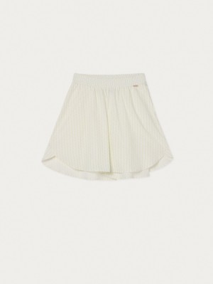 Hoff Logo Hoff Hawaii Shorts Dame Hvite | 76108-SMIY
