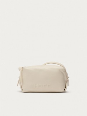 Hoff Lær Hall Off White Vesker Dame Hvite | 72184-BNCE