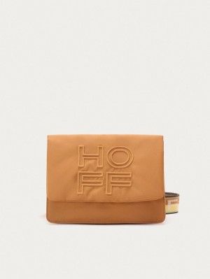 Hoff Nylon Gallery Vesker Dame Brune | 73642-ZHBW