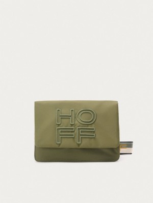 Hoff Nylon Gallery Vesker Dame Grønn | 81462-KLZW