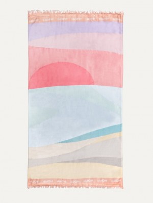 Hoff Printed Foulard Yard Skjerf Dame Multicolor | 53612-YKOA