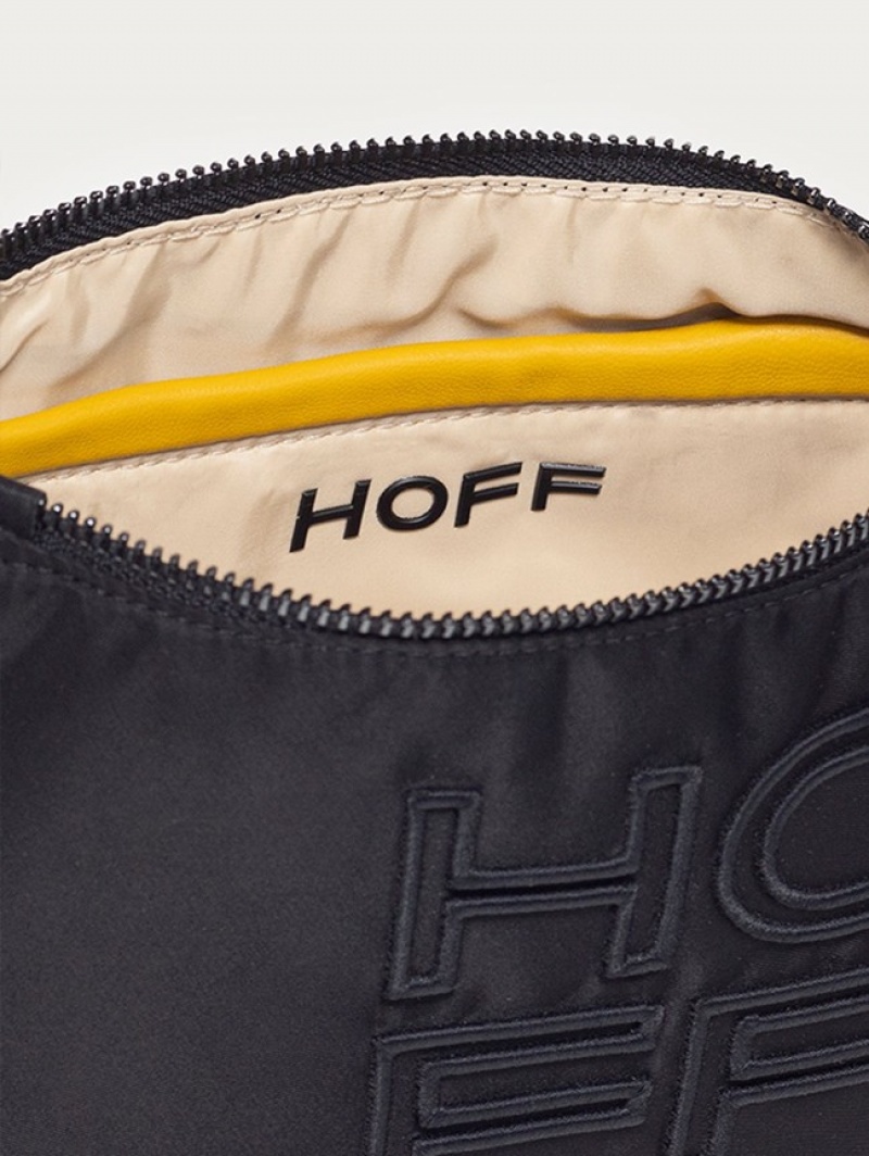 Hoff Baguette Nylon Salon Vesker Dame Svarte | 96237-LCPF