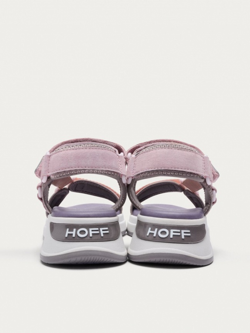 Hoff Barbados Sandaler Dame Rosa Lilla | 79135-QXER