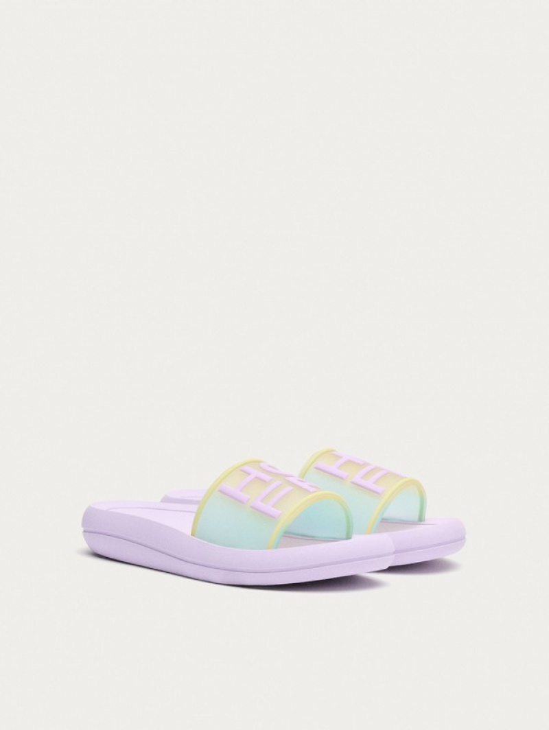 Hoff Beach Lila Sandaler Dame Lilla | 65928-CAVW