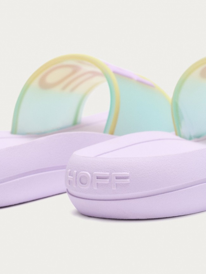 Hoff Beach Lila Sandaler Dame Lilla | 65928-CAVW