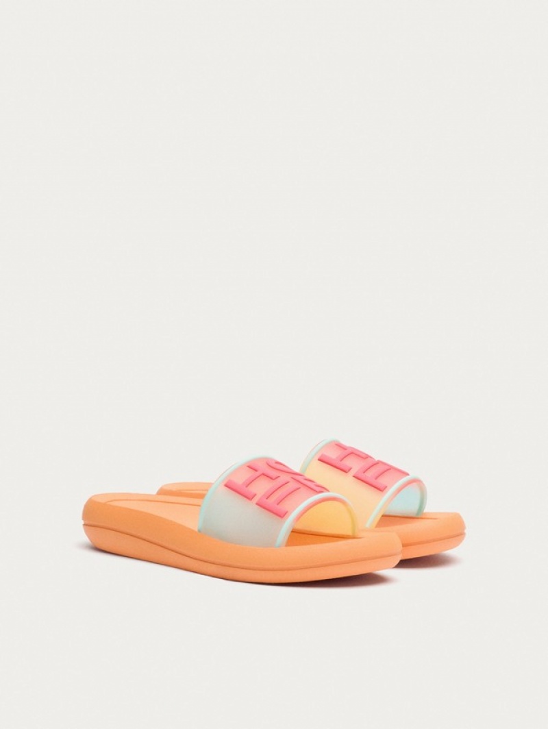 Hoff Beach Sandaler Dame Oransje | 18756-OUGQ