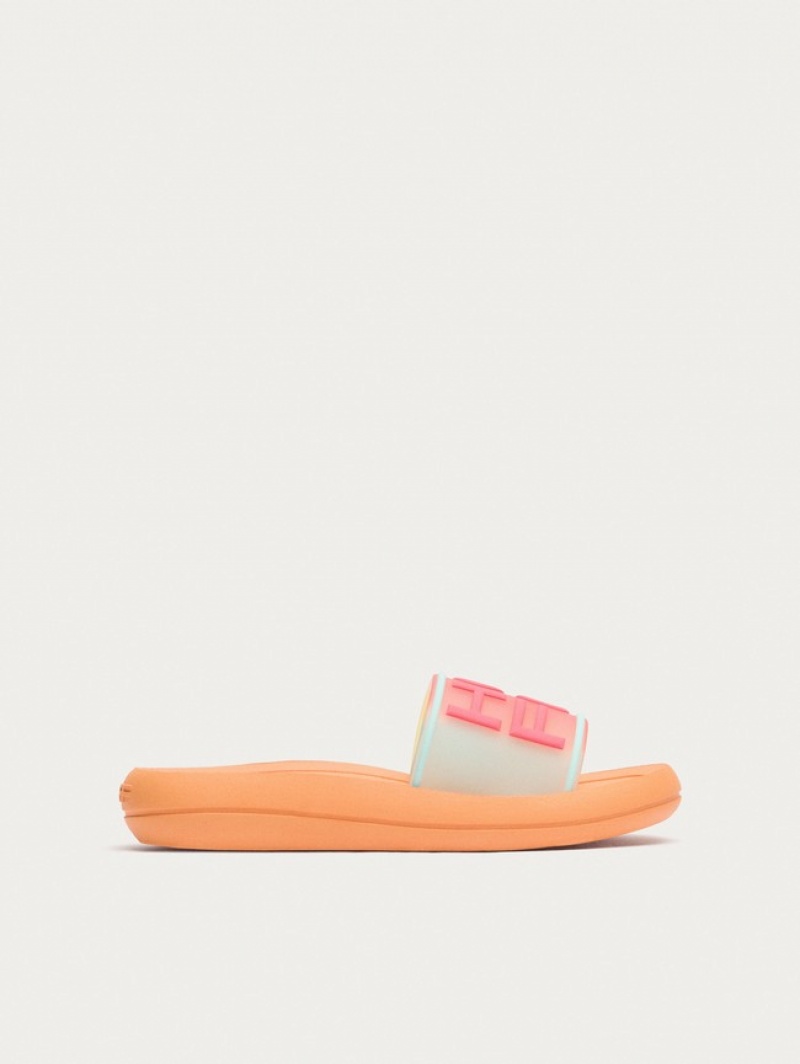 Hoff Beach Sandaler Dame Oransje | 18756-OUGQ