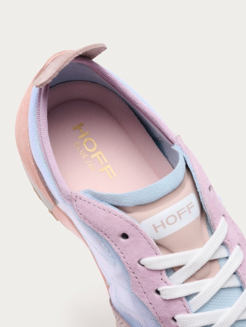 Hoff Blue Jay Joggesko Dame Rosa Blå | 30487-BEYP
