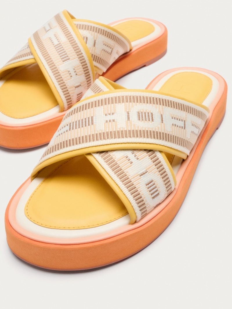 Hoff Camel Market Sandaler Dame Oransje | 18527-IWUK