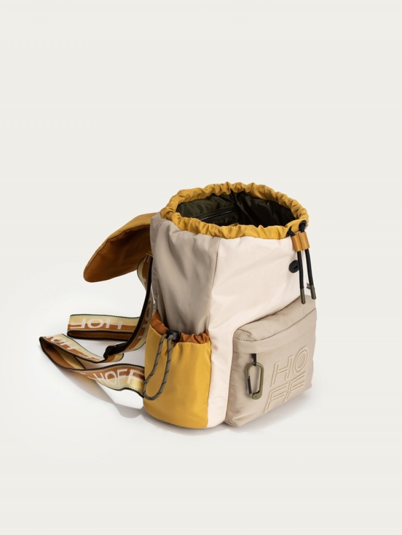 Hoff Canal Ryggsekk Dame Beige Brune | 50172-MWJC
