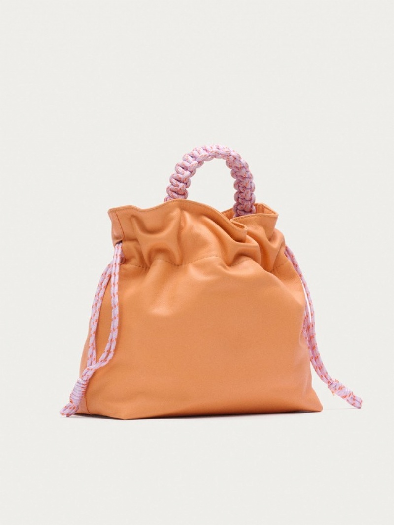 Hoff Coachella Top Handle Peach Vesker Dame Korall | 20186-CBGL