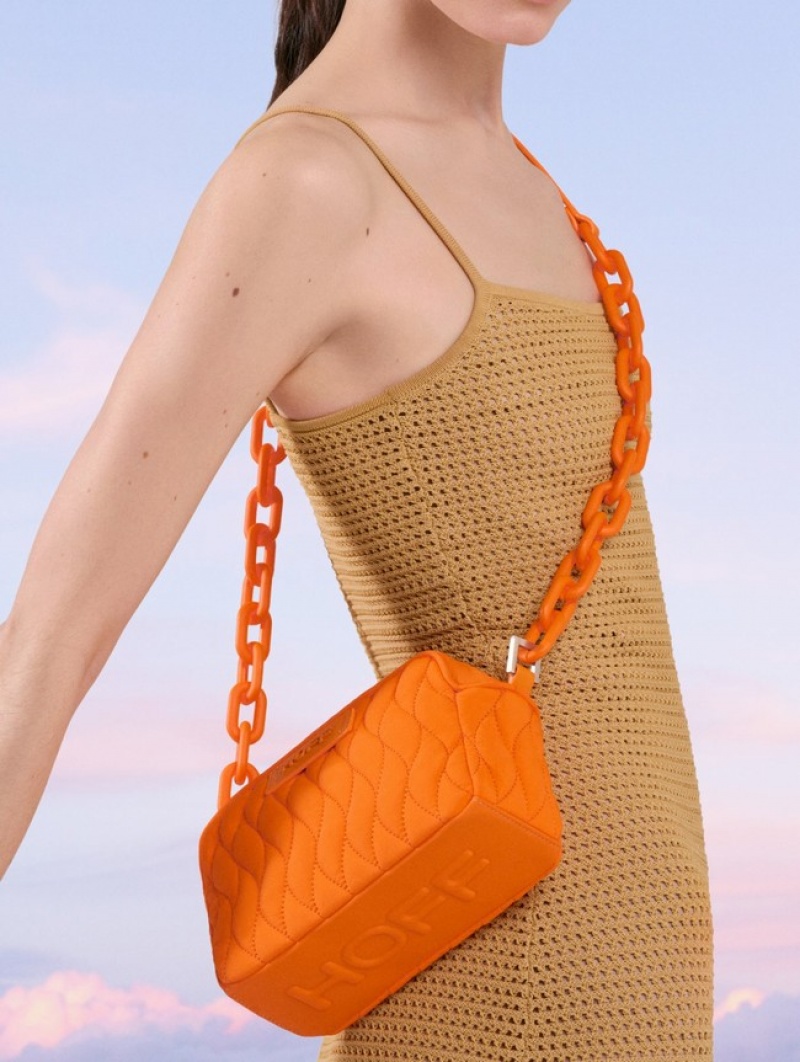 Hoff Cushion Vesker Dame Oransje | 67538-TAIG