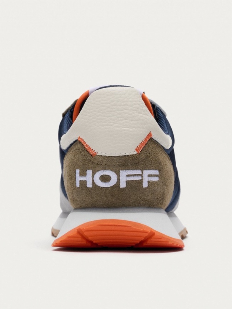 Hoff Delos Joggesko Herre Marineblå Grå Oransje | 05473-PMSZ