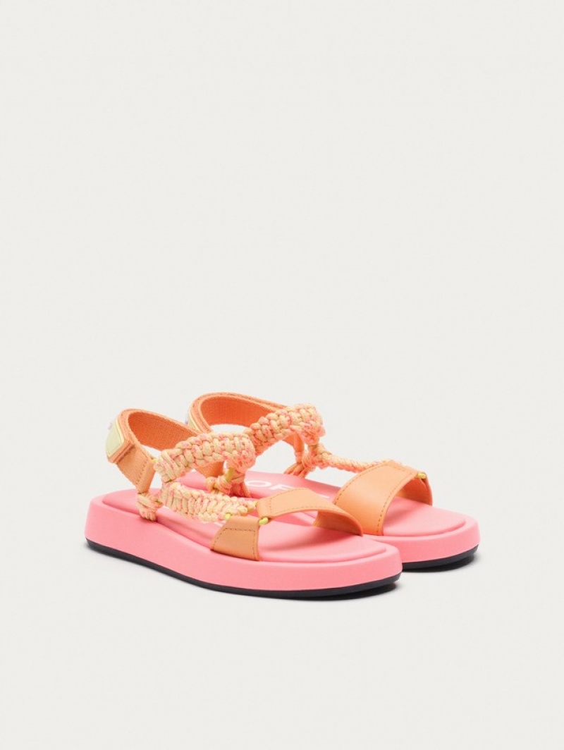 Hoff Festival Sandaler Dame Rosa Korall | 82571-GFWV