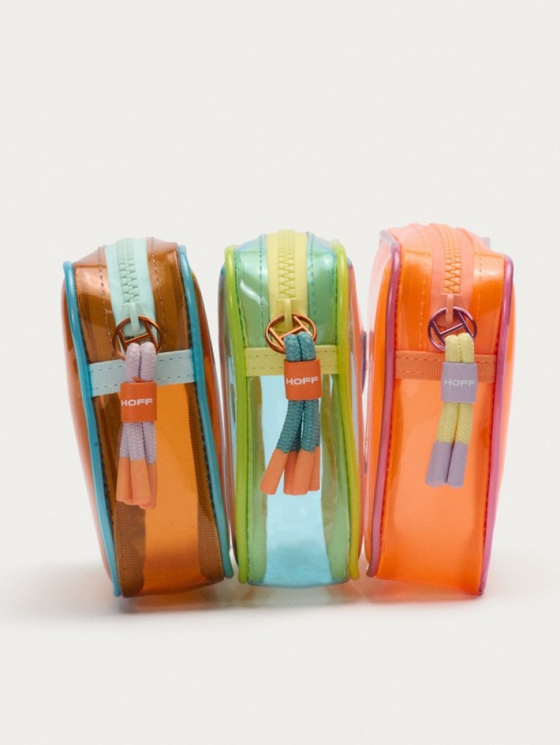 Hoff Glass Vanity Case Vesker Dame Oransje | 18540-HUGT