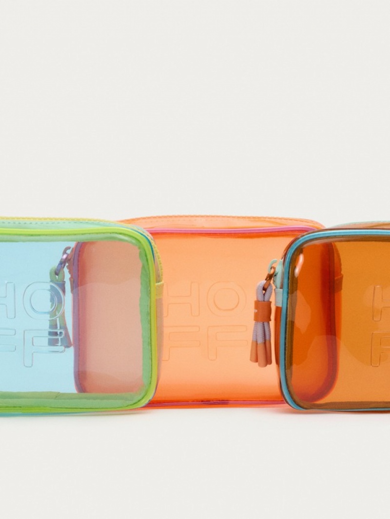 Hoff Glass Vanity Case Vesker Dame Oransje | 43709-TJOD