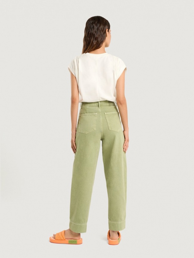 Hoff Green Azores Jeans Dame Grønn | 76940-VIWB