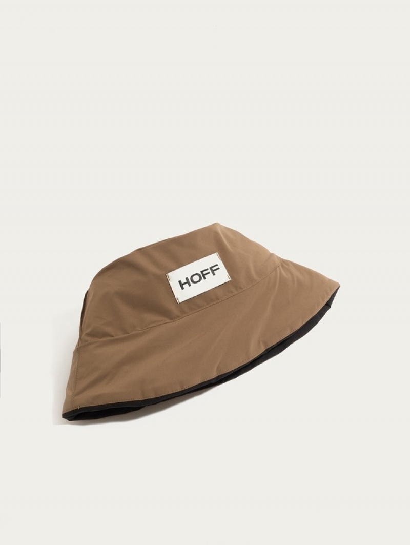 Hoff Hamptons Bucket Hatt Dame Svarte Grå | 50264-SLTF