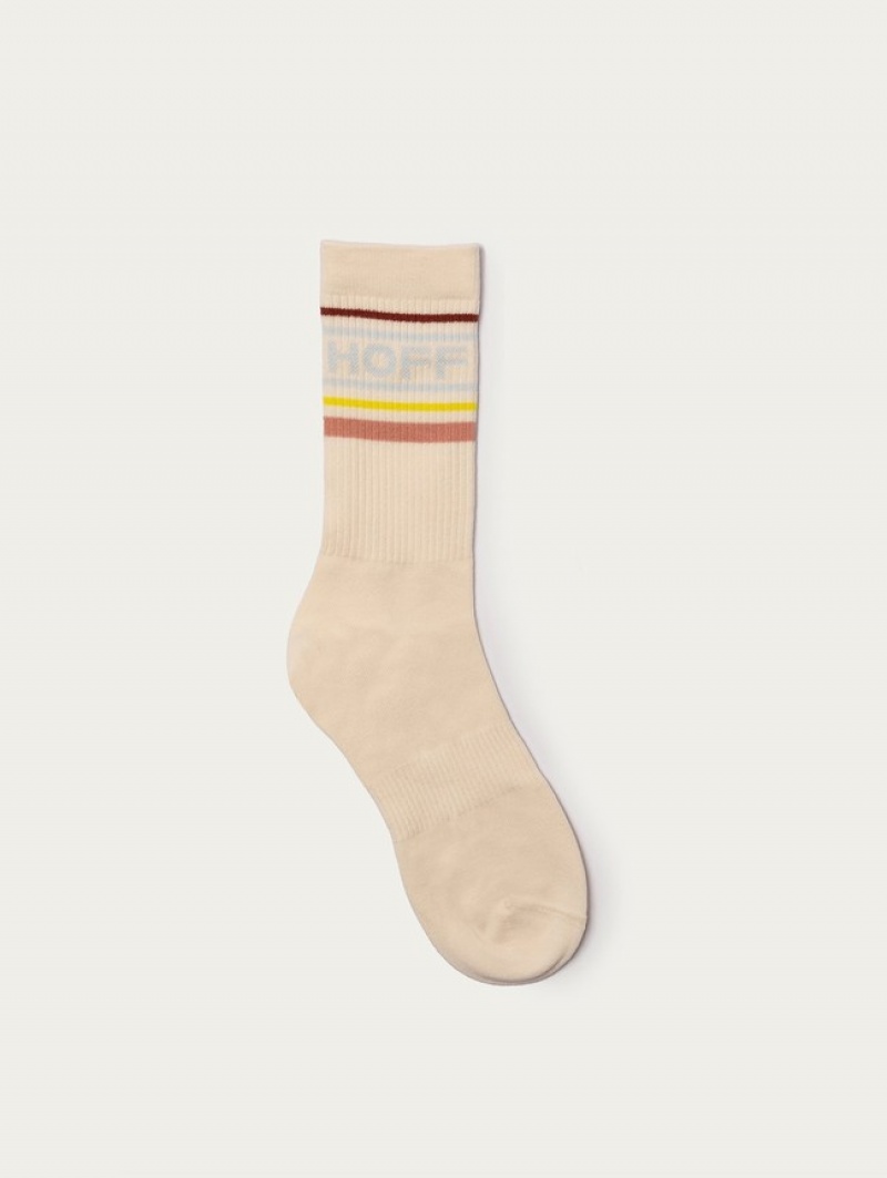 Hoff Hamptons Sokker Dame Beige | 96127-LYPE