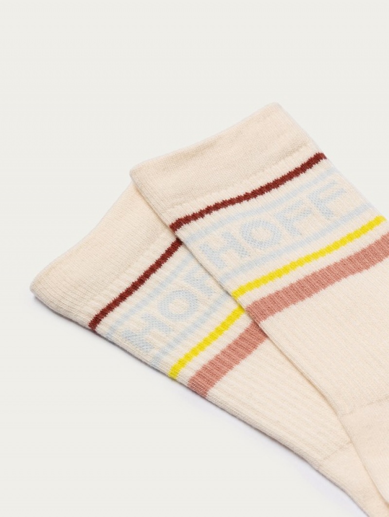 Hoff Hamptons Sokker Dame Beige | 96127-LYPE