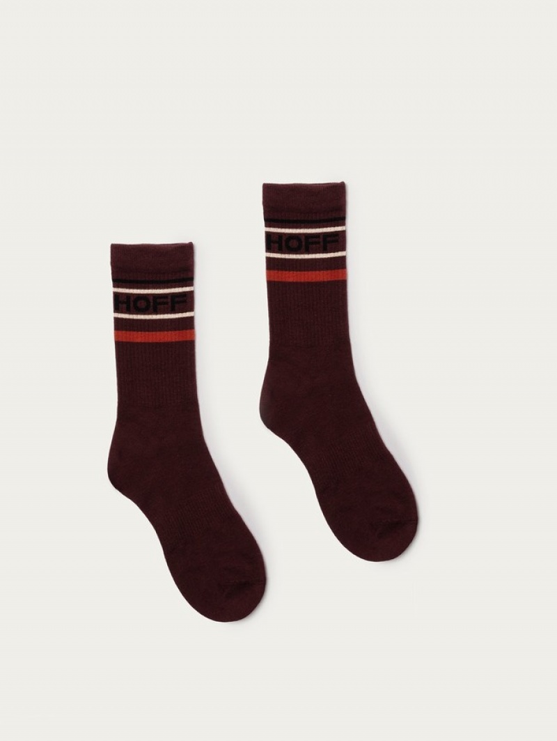 Hoff Hamptons Sokker Dame Burgunder | 01368-GJEC