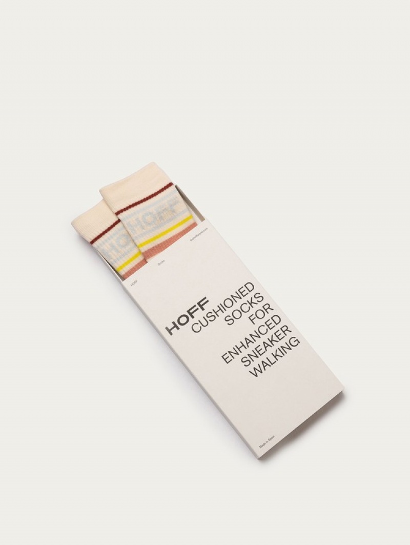 Hoff Hamptons Sokker Herre Beige | 10396-JDAN
