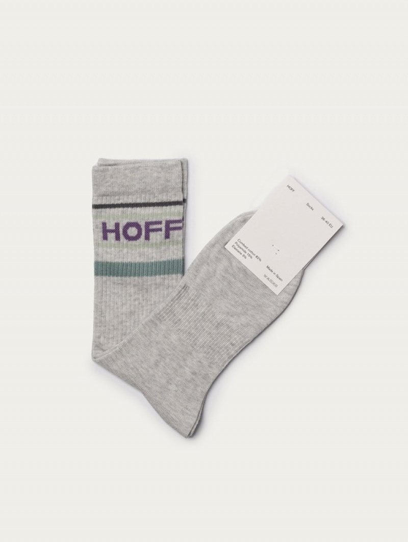 Hoff Hamptons Sokker Herre Grå | 95370-ZERY