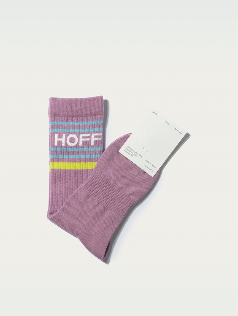 Hoff Hamptons Sokker Herre Lilla | 48769-SYLV
