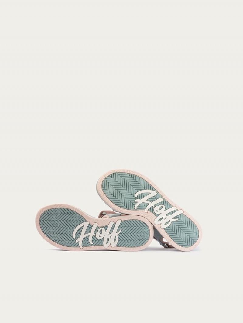 Hoff Lanai Sandaler Dame Rosa Blå | 84137-MRFI
