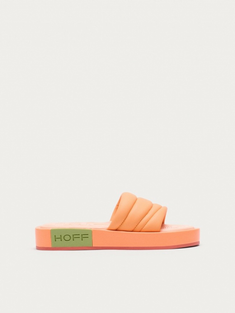 Hoff Lane Sandaler Dame Oransje | 01634-BQNG