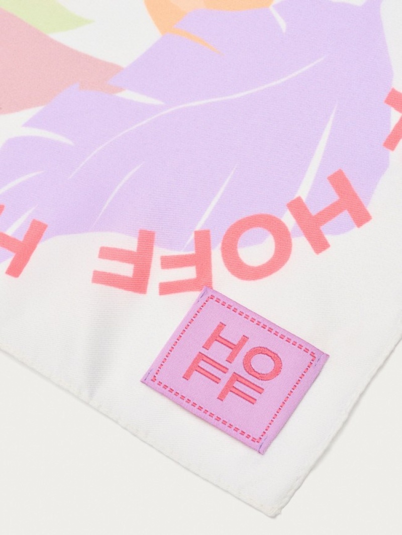Hoff Leaf Foulard Lilac Skjerf Dame Multicolor | 17458-JDNU