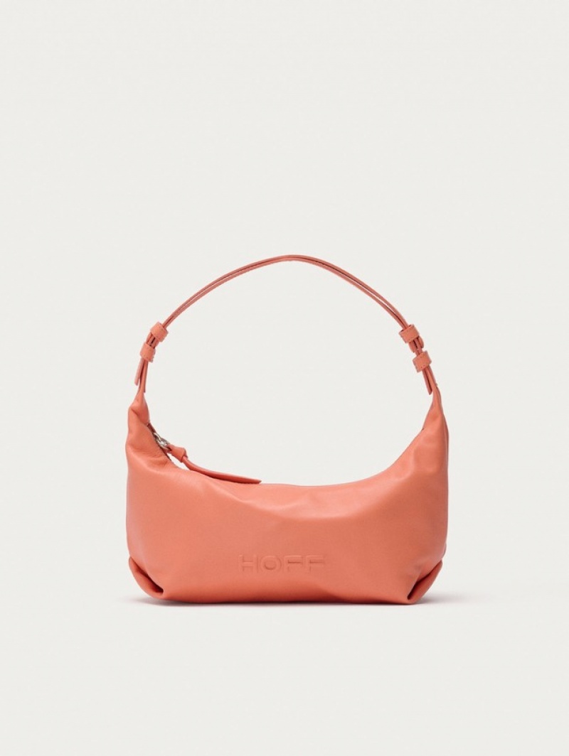 Hoff Leatheruette Theatre Peach Vesker Dame Korall | 46938-JPHB