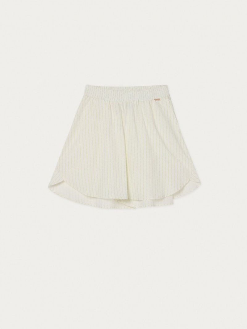 Hoff Logo Hoff Hawaii Shorts Dame Hvite | 76108-SMIY