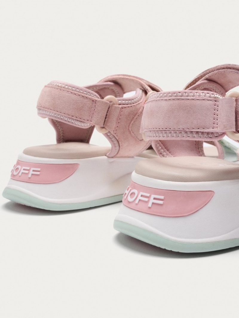 Hoff Martinica Sandaler Dame Rosa | 23815-DNHG