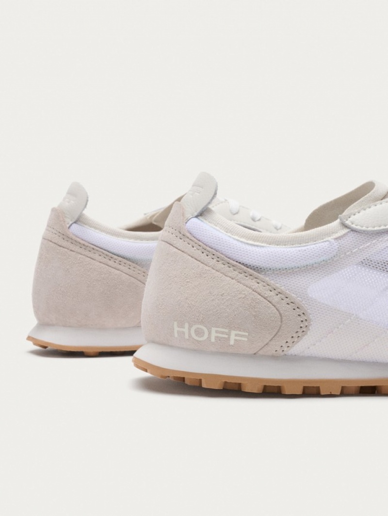 Hoff Mockingbird Joggesko Dame Hvite Grå | 31097-OIZX