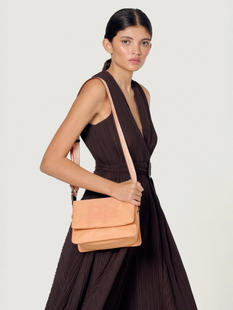 Hoff Nylon Gallery Peach Vesker Dame Oransje | 40537-VOXQ