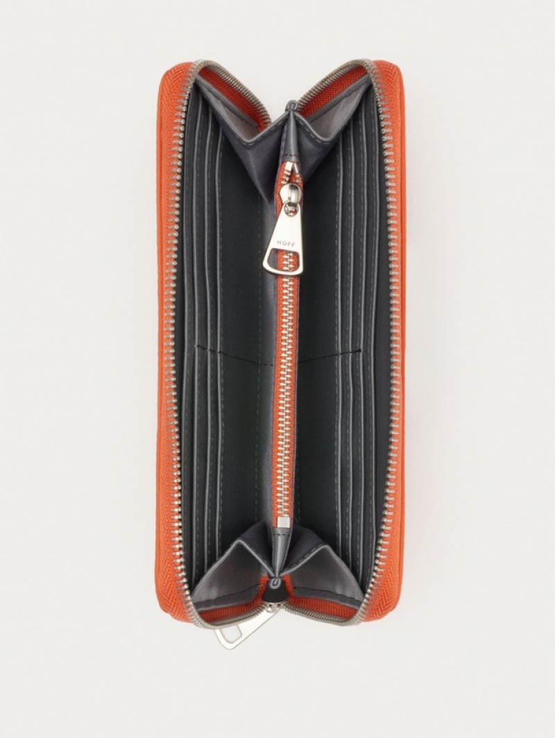 Hoff Nylon Lommebok Dame Rød | 42198-NHTB