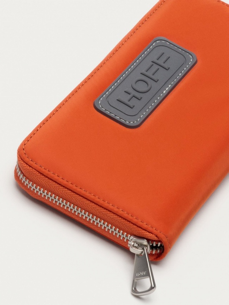 Hoff Nylon Lommebok Dame Rød | 42198-NHTB