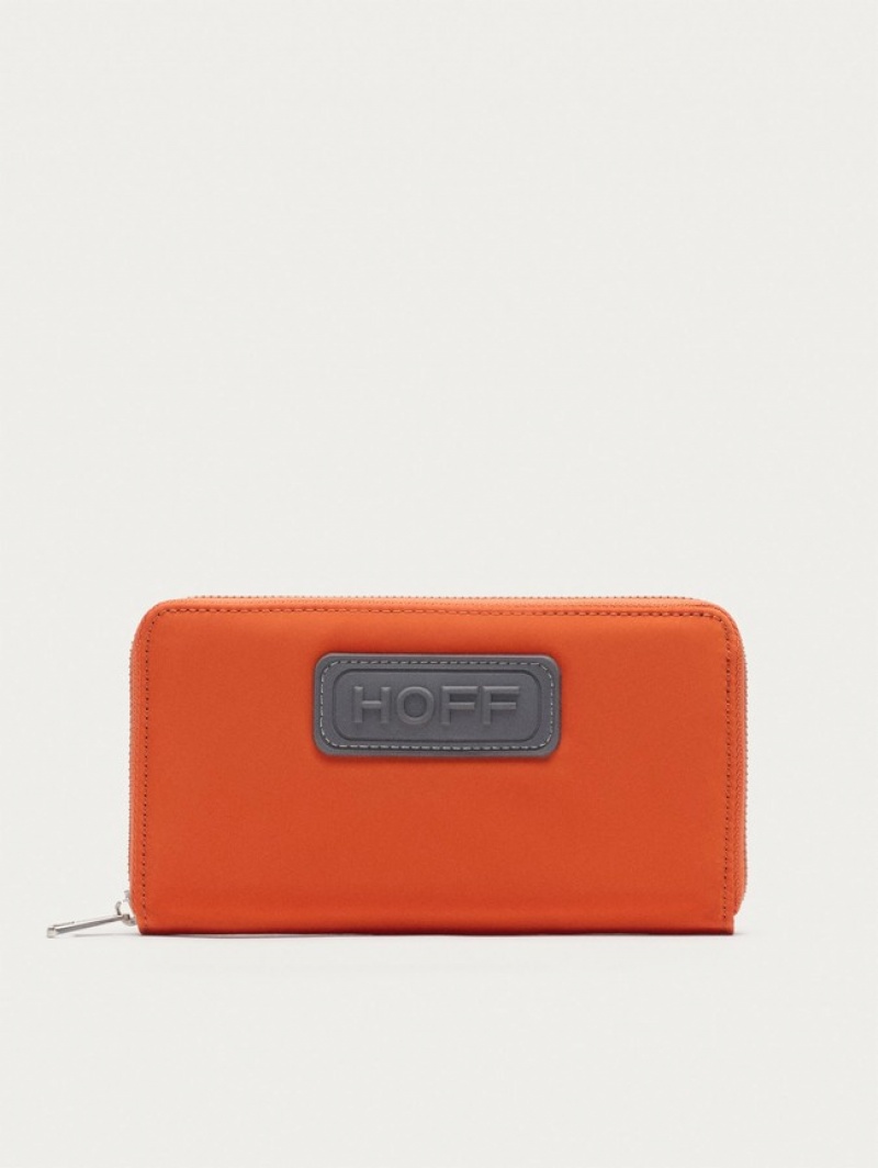 Hoff Nylon Lommebok Dame Rød | 42198-NHTB