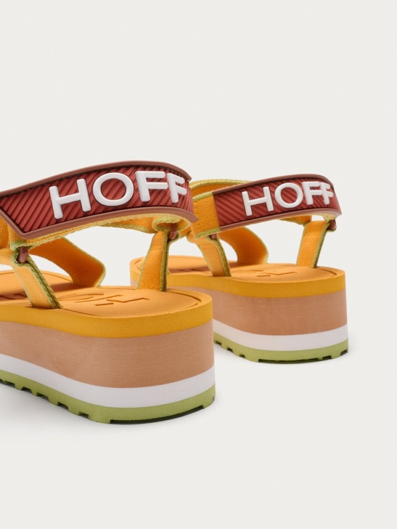 Hoff Party Sandaler Dame Oransje | 76583-JUVK