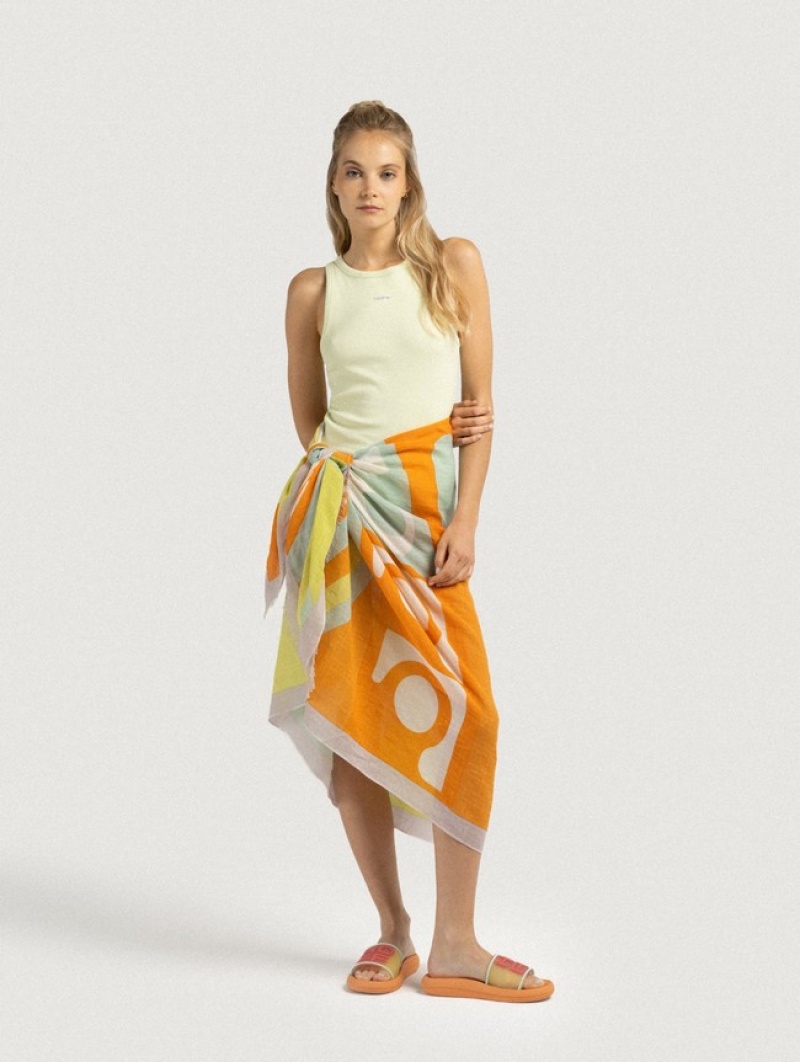 Hoff Printed Foulard Yard Skjerf Dame Multicolor | 43571-GOKU