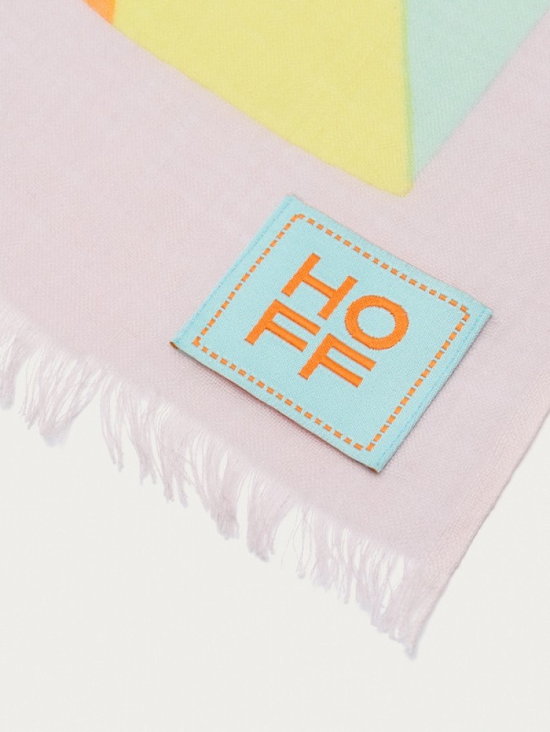 Hoff Printed Foulard Yard Skjerf Dame Multicolor | 43571-GOKU