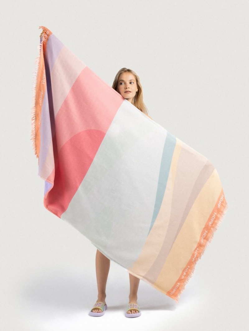 Hoff Printed Foulard Yard Skjerf Dame Multicolor | 53612-YKOA