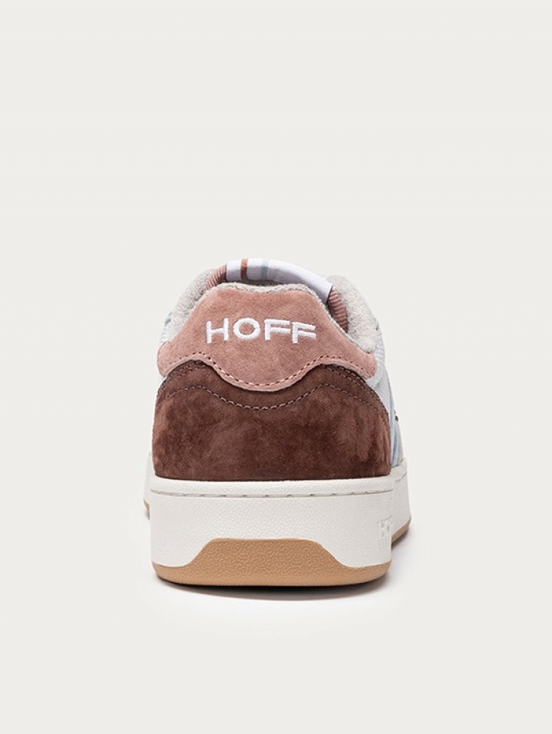Hoff Rådhuset Joggesko Dame Hvite Grå | 95673-FNMG