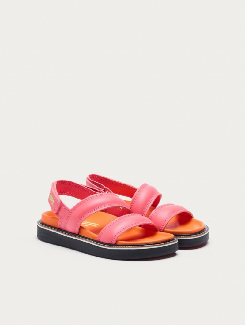Hoff Road Sandaler Dame Rød | 08451-AMVK