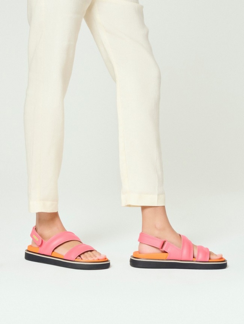 Hoff Road Sandaler Dame Rød | 08451-AMVK