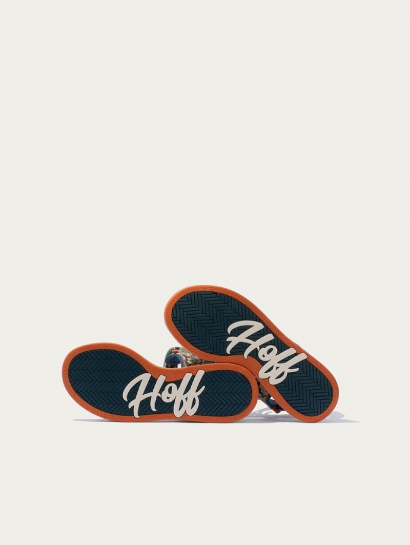 Hoff Seychelles Sandaler Dame Grå Oransje | 02568-EJXY
